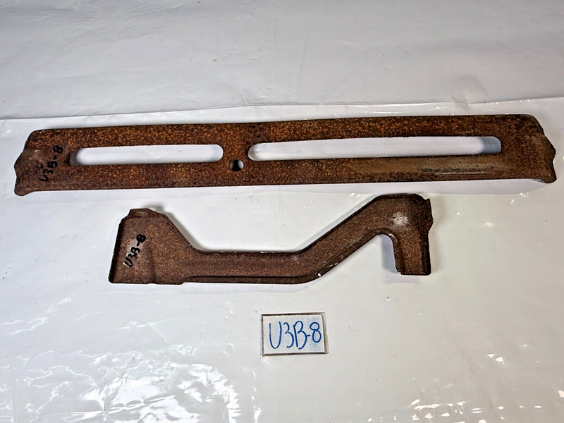 OEM 1978-81 CAMARO HOOD LATCH SUPPORT BRACKET & Bumper Brace 78 79 80 81 U3B-8