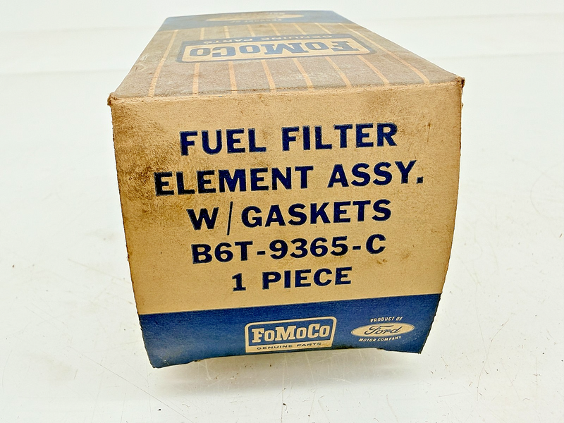 NOS 1956 Ford Truck Glass Bowl Fuel Filter Element B6T-9365-C C75-10