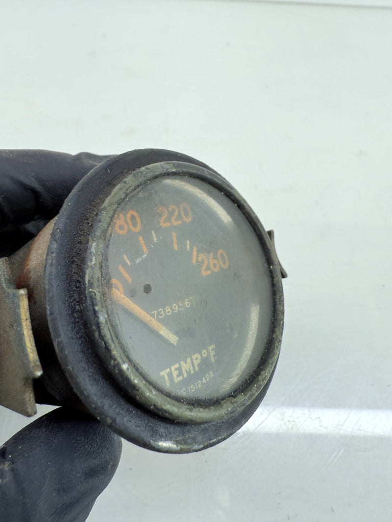 OEM Willys Jeep MB FORD GPW Stewart Warner Temperature Gauge 7389567 C38-34