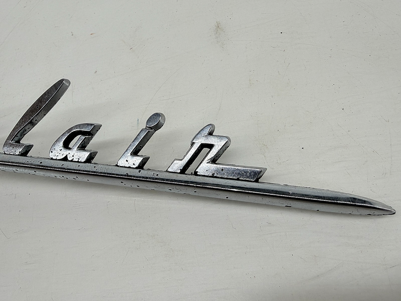 OEM 1955 1956 Mercury "MONTCLAIR" Chrome Emblem Name Plate Script C66-33