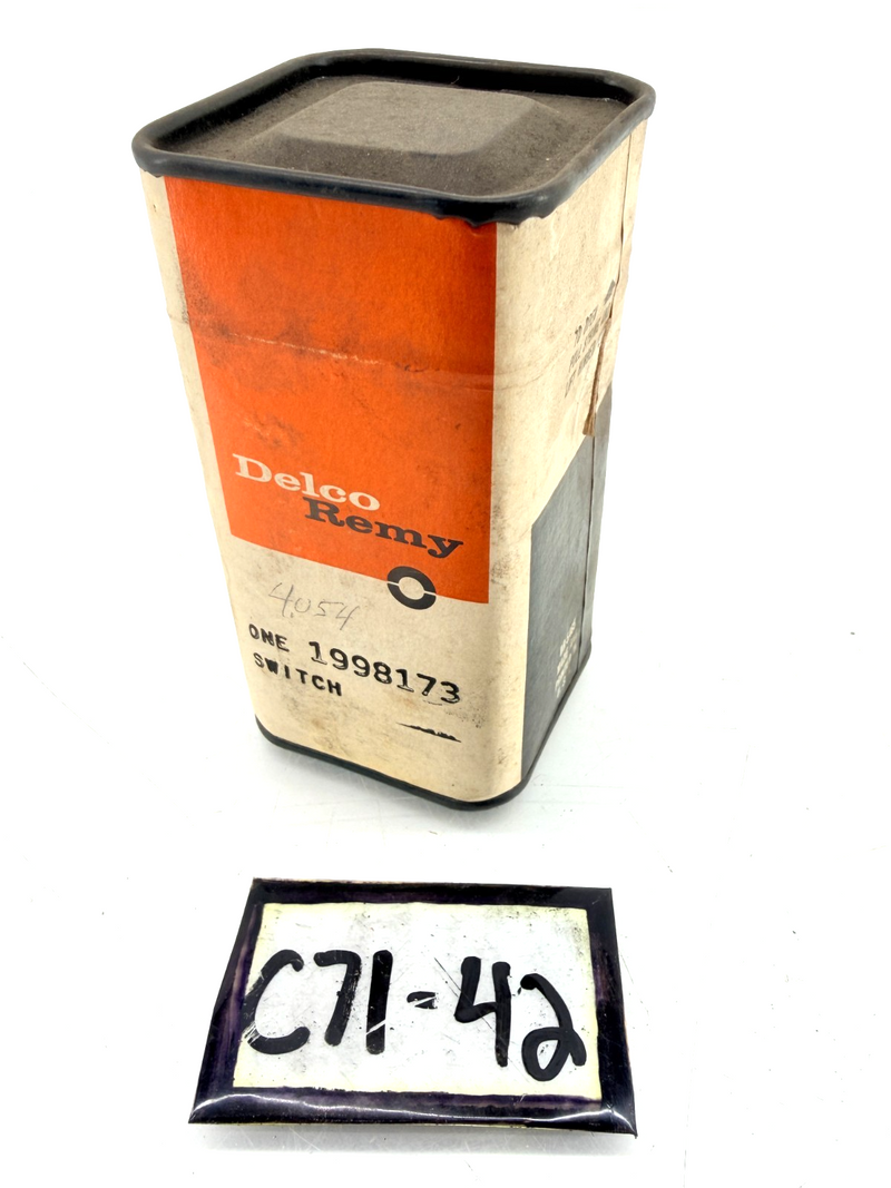 NOS 1957 Chevrolet Neutral Safety & Back Up Light Switch GM 1998173 C71-42