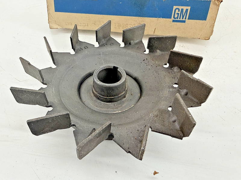 NOS 1955 - 1963 Chevy Corvette Power Steering Generator Pulley 3830422 C77-77