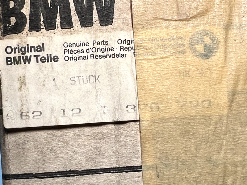 NOS? BMW SPEEDOMETER E24/628CSI-M635CSI E23/735i 745i 62121376599 C3-