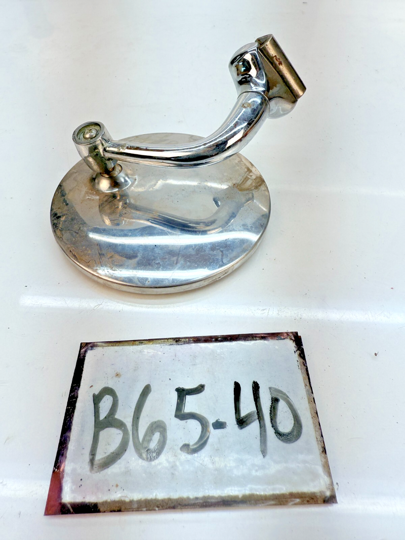 Vintage 1930's & 1940's Clamp On Chrome Side Mirror 1932 Ford B65-40