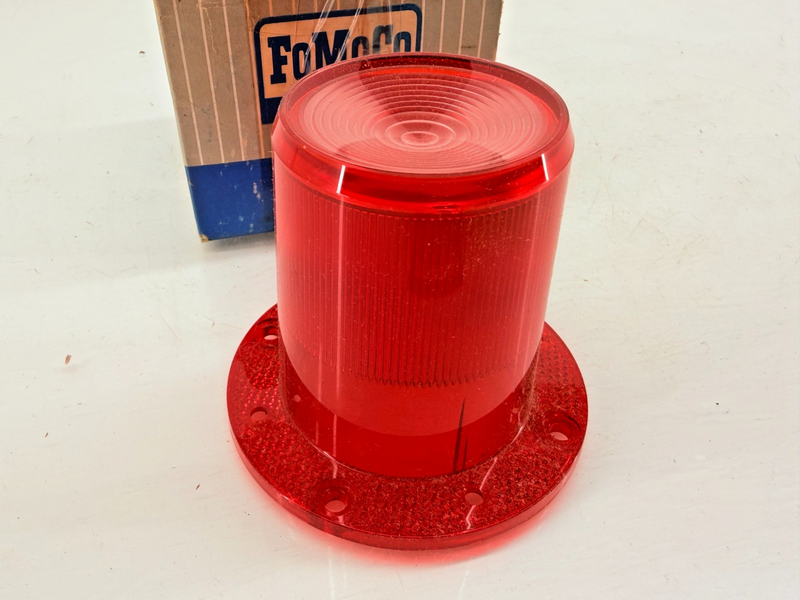 NOS 1960 Lincoln Continental 1963 Mercury Comet Tail Light Lens w/ Backup C57-66