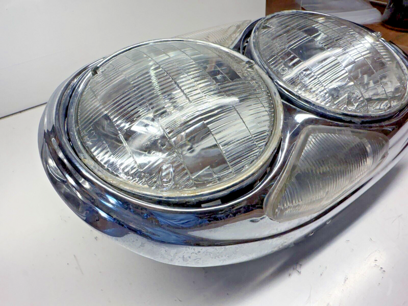 ORIGINAL Mercedes W108 W109 W111 W112 Bosch US Headlamps Headlights C8-20