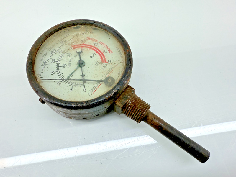 VINTAGE AMERICAN RADIATOR COMPANY GAUGE  C32-11