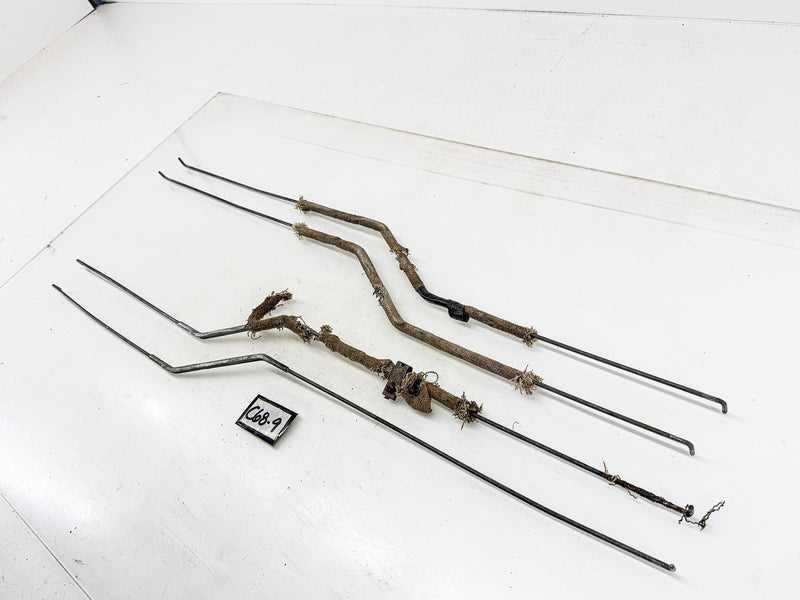 OEM 1964 - 1966 FORD FALCON MUSTANG DOOR LATCH ROD SET OF 4 C78-9