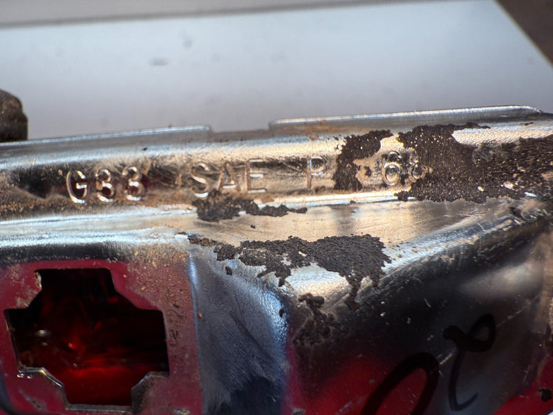 Rare Chrome OLDSMOBILE MARKER LIGHT GUIDE 35 HOUSING 39 SAE PI 68 OLDS B44-20