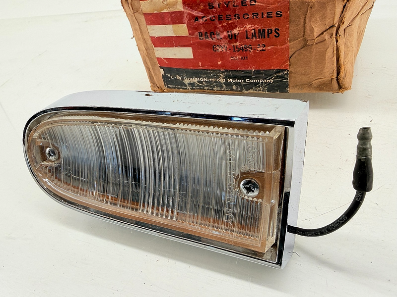 NOS 1962 Mercury Backup Lamp Tail Light Partial Kit C2YY-15499-A2 C56-46