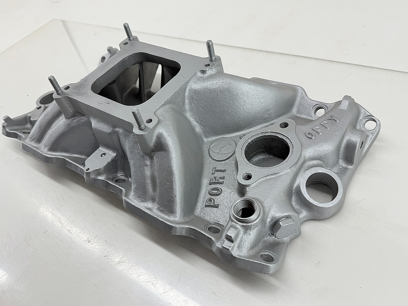 Vintage Offenhauser 6063 Port-O-Sonic SBC Intake Manifold 283 327 350 400 Offy
