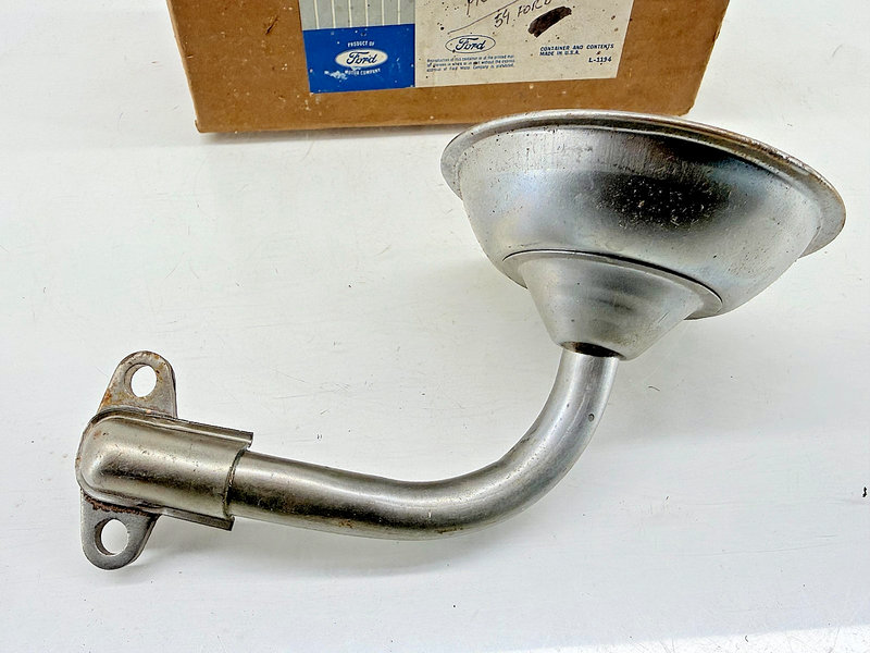 NOS 1959 Ford Oil Pump Pickup Tube Screen B9AE-6622-M Y-Block V8 Engine C52-7
