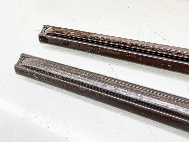 NOS 1973 FORD TORINO FRONT FENDER MOLDING TRIM PAIR D3OZ-16003-B C38-68