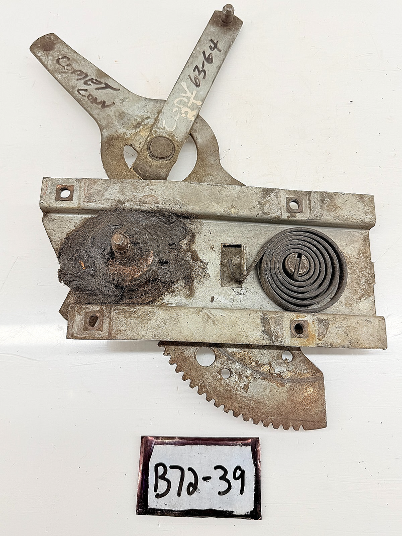 OEM 1960 1961 1962 1963 1964 Ford Falcon Comet RH Window Regulator C72-39