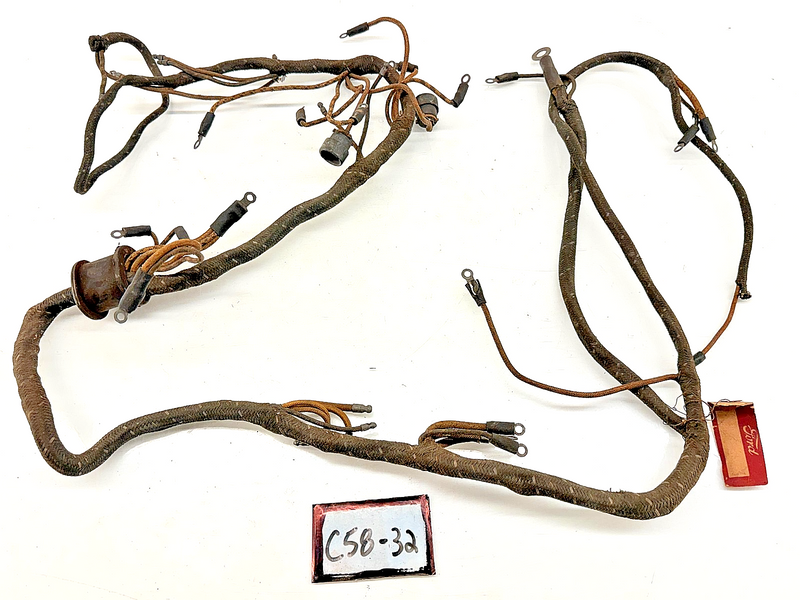 NOS OEM 1939 Ford Deluxe Cowl Underdash Wiring Harness 91A-14401-D C58-32