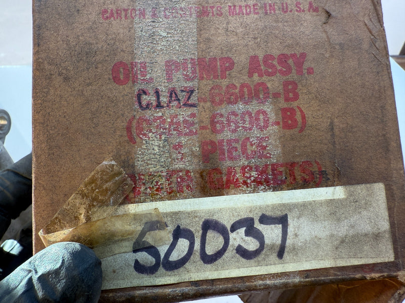 NOS ELGIN EM67 Melling M-67 C1AZ-6600-B Oil Pump 61-63 Ford Linc Mer 223 C16-42