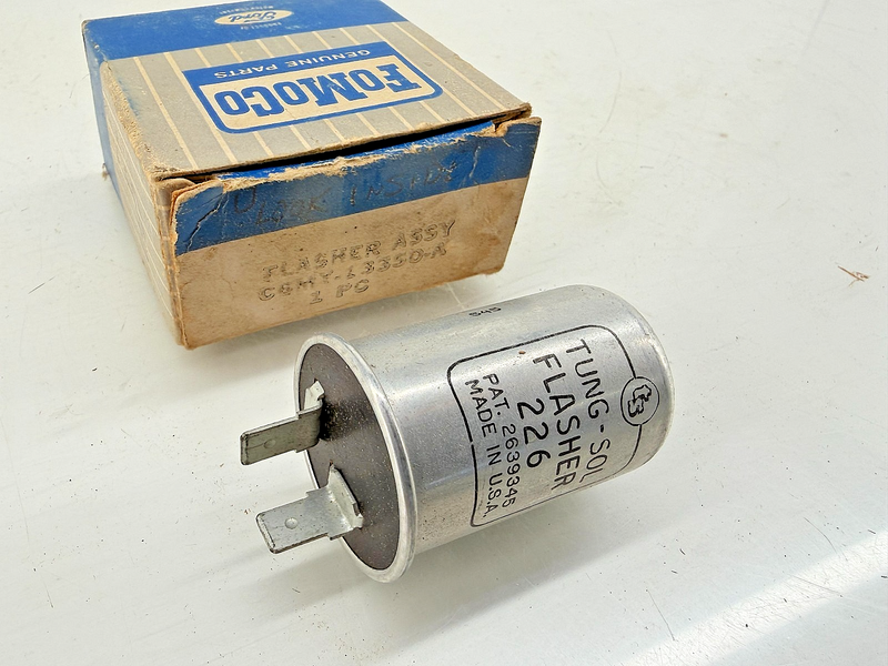 NOS 1966 Mercury Comet Monterey \ Turn Signal Flasher C6MY-13350-A FoMoCo C61-35