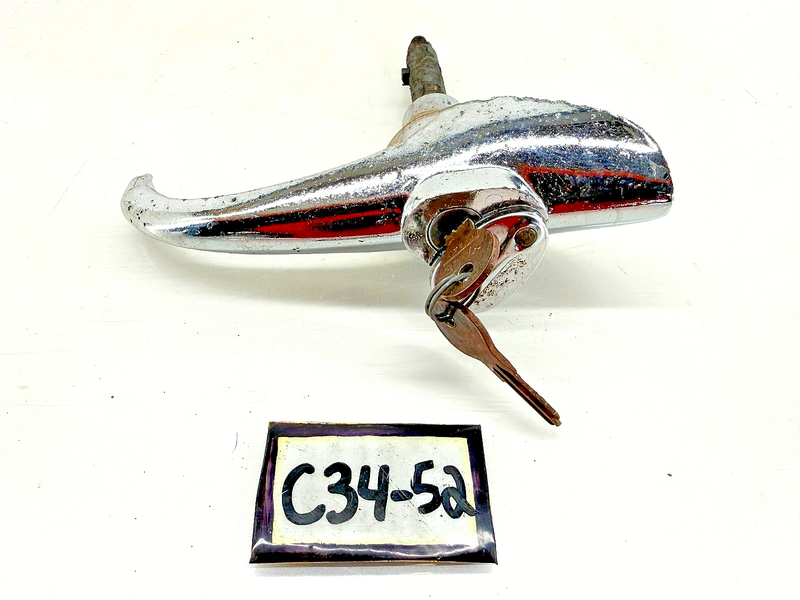 Vintage 1942 - 1946 1947 Chevrolet Aero Rear Trunk Handle Pontiac Chevy C34-52