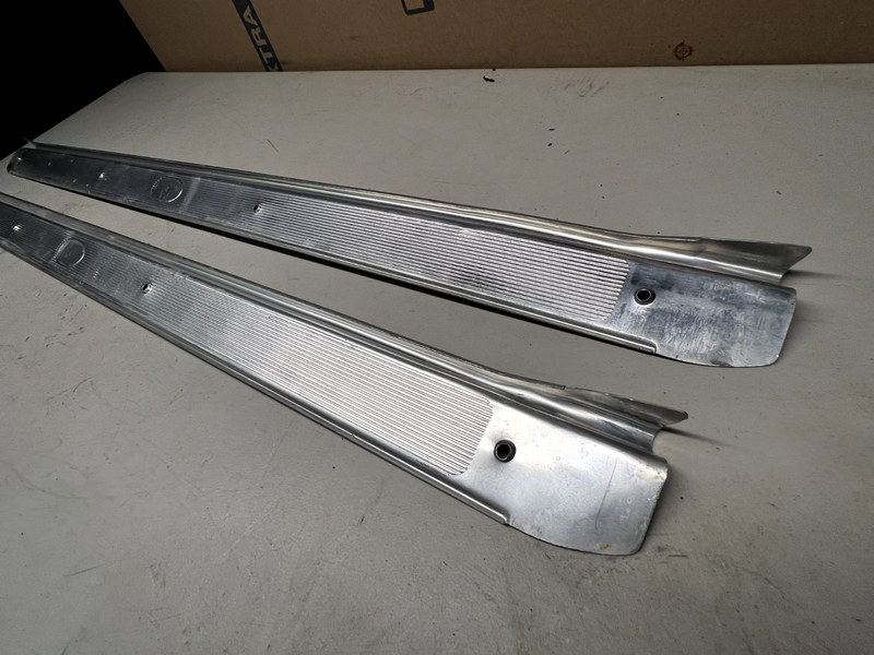 VINTAGE "Body by Fisher" 1968-1972 Chevelle Malibu Door Sill Plate Set B18