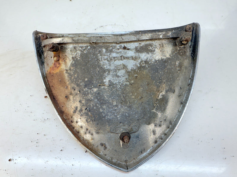 OEM Ford 1958 Fairlane Hood Scoop Ornament Bezel Trim BAD-16853-A C27-46