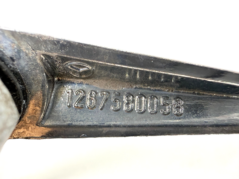 OEM Mercedes Benz W126 Rear Trunk Emblem Badge 1267580058 C67-44