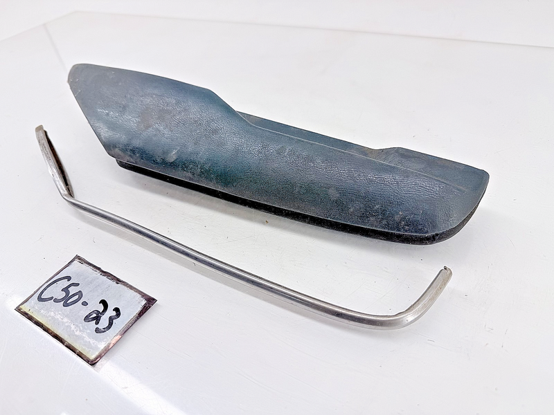 OEM 1961 1962 Ford Galaxie 500 2dr LH Front Armrest Stainless Trim Custom C50-23