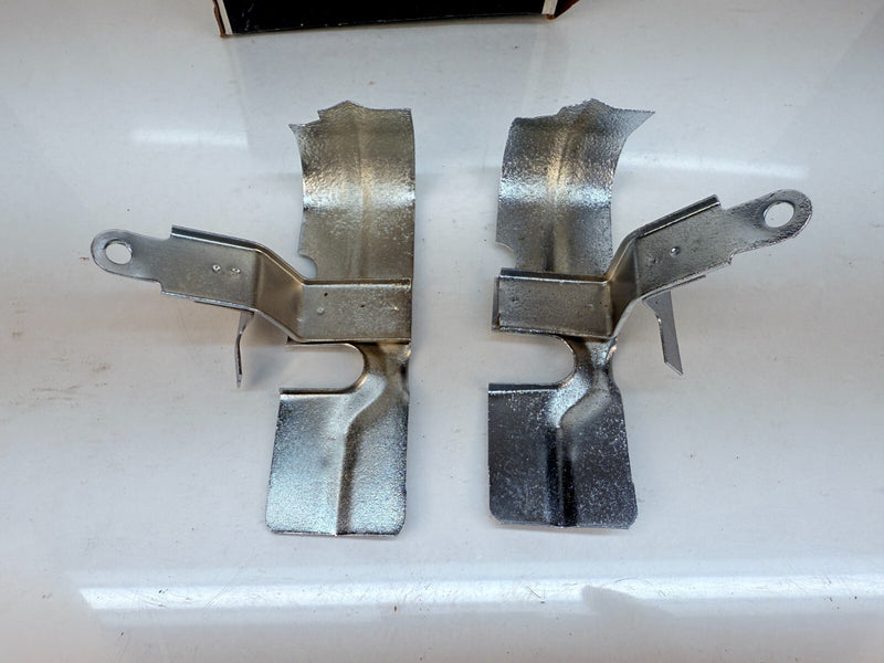 NOS PAIR of 1957 - 1979 Corvette Spark Plug Heat Shield GM 3917664 B61-7