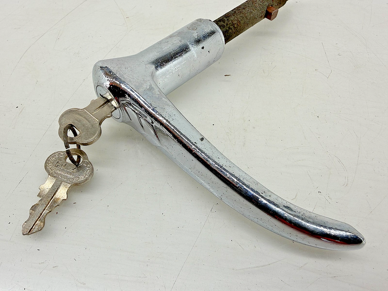 1939 1940 1941 BUICK PONTIAC OLDS REAR TRUNK LID LOCKING HANDLE ROD RAT C34-21