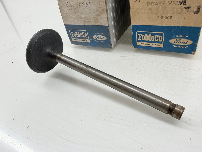 (3) NOS 1954 Ford 223 1955 1956 Ford 272 Exhaust Valves C0AE-6507-J C66-4