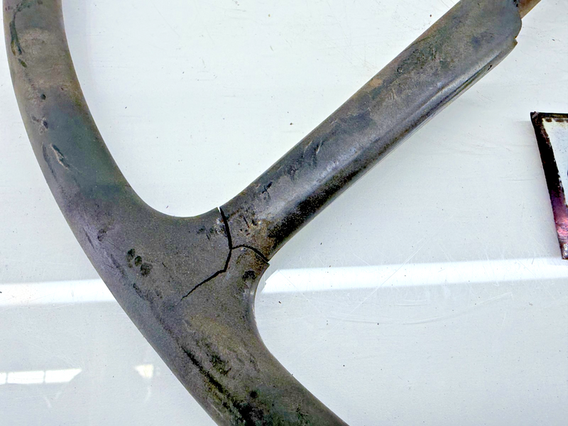 OEM Sheller Jeep Willys CJ 3 Spoke Steering Wheel MILITARY SW-6