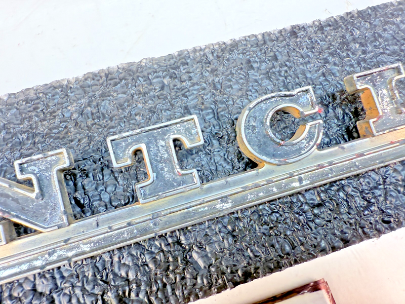 OEM 1966 Mercury Montclair Quarter Panel Script Name Plate Left or Right B32-333
