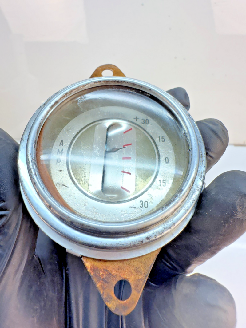 OEM 1935 Ford Standard Passenger Truck 30 Amp Ammeter 48-10850-A B75-32