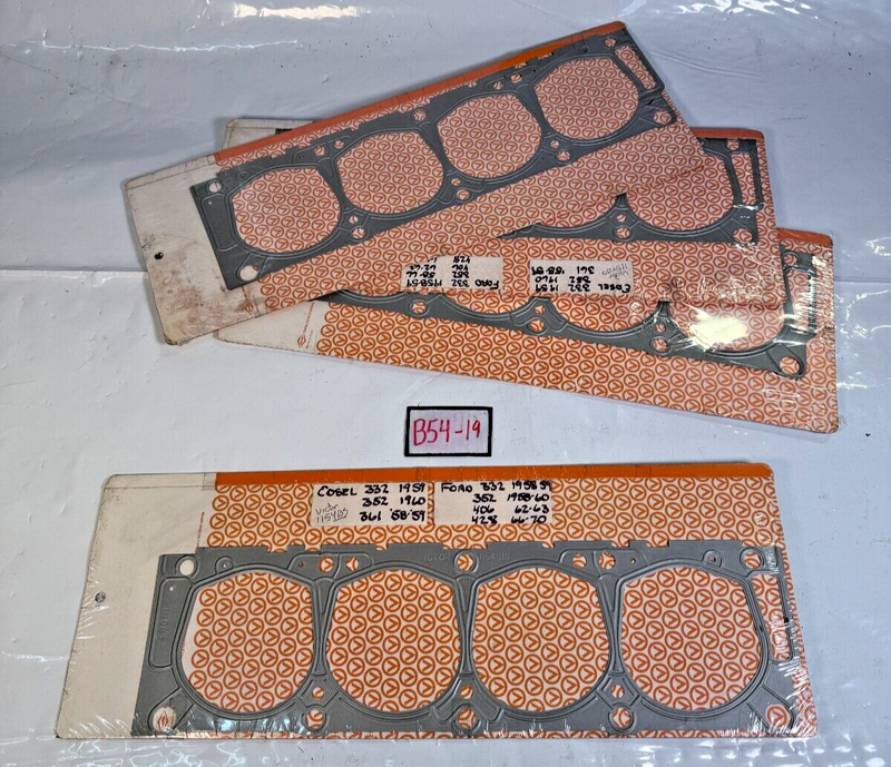 1- Victor HS1154BS Engine Kit Gasket Set Ford 1958 - 1970 332 352 406 428 B54-19
