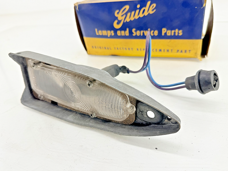 NOS 1959 Chevrolet Belair Biscayne Impala RH Parking Lamp Assembly Light C73-2
