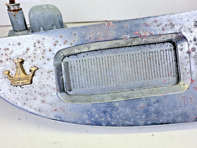 RARE Vintage 1959 Chrysler Imperial PAIR Chrome Armrest Ashtray Trim Piece C25-3