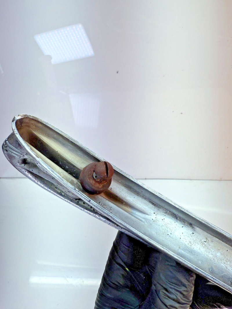 Vintage OEM 1941 Plymouth Hood Ornament 901955 Chrome Sailing Ship 41 B59-31