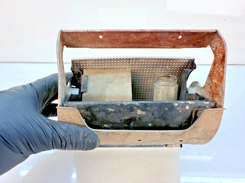 OEM 1959 1960 Chevrolet Impala Ash Tray Door & Trim Molding & Hinge 59 60 B44-40