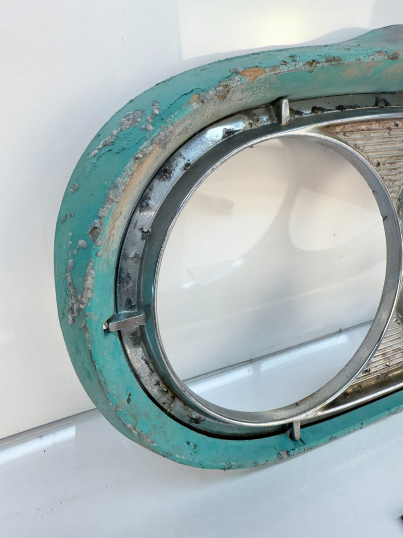 Vintage OEM 1958 Edsel Ranger Headlight Bezels 13061 head light Trim Ring B62-27