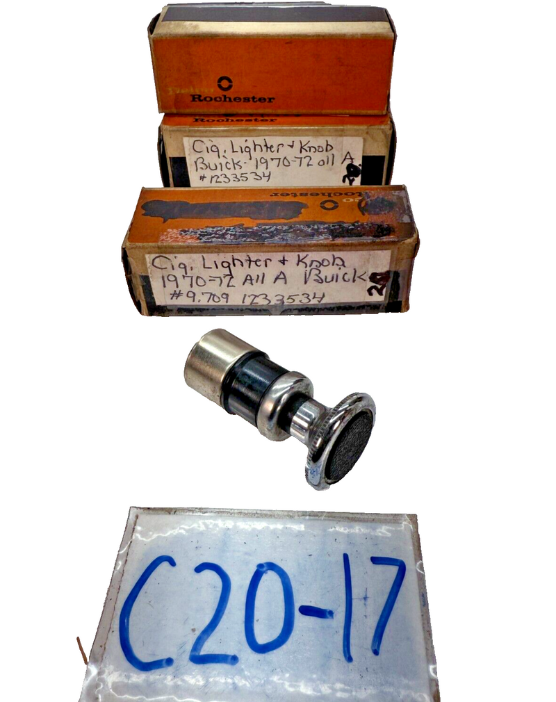 NOS Rochester 1970-1972 Buick Skylark GS GSX Cigarette Lighter 70 71 72 C20-17