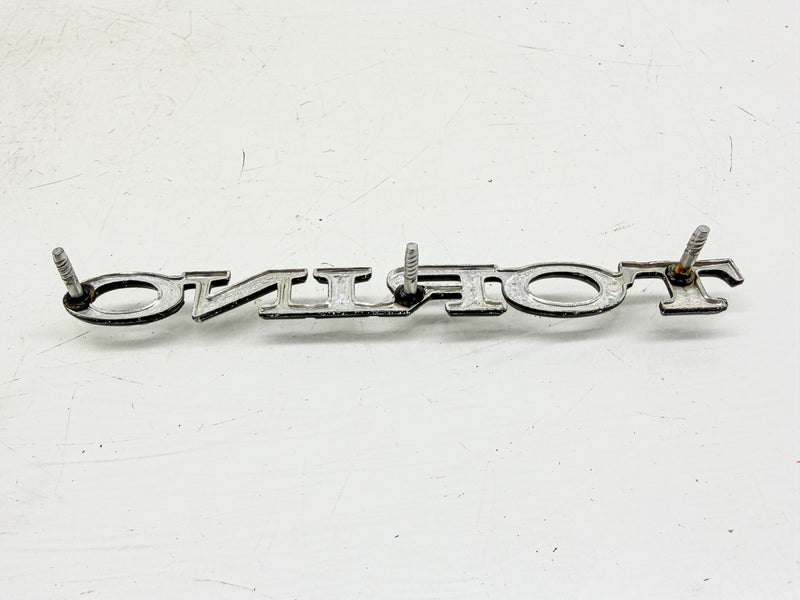 OEM 1968 1969 FORD TORINO BLOCK LETTER EMBLEM C8OB-63291B62-A E10-55