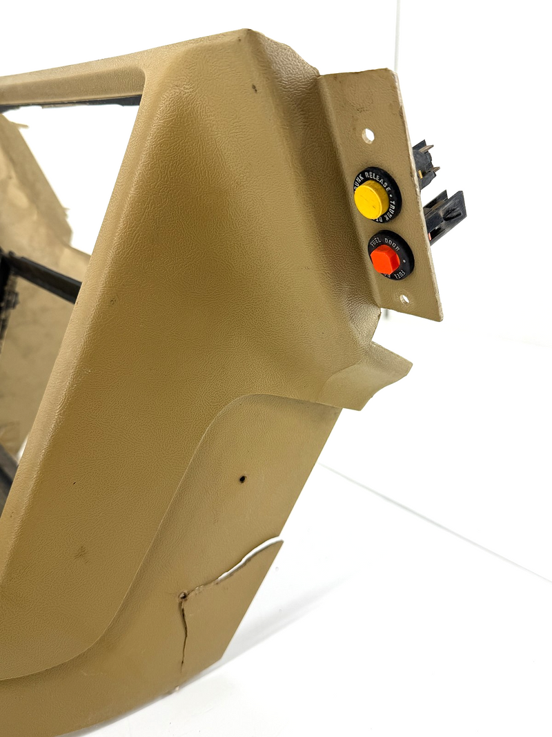 OEM 1987 - 1993 Ford Mustang Fox Body Center Console Tan E7ZB-61045A36-A U1B-105