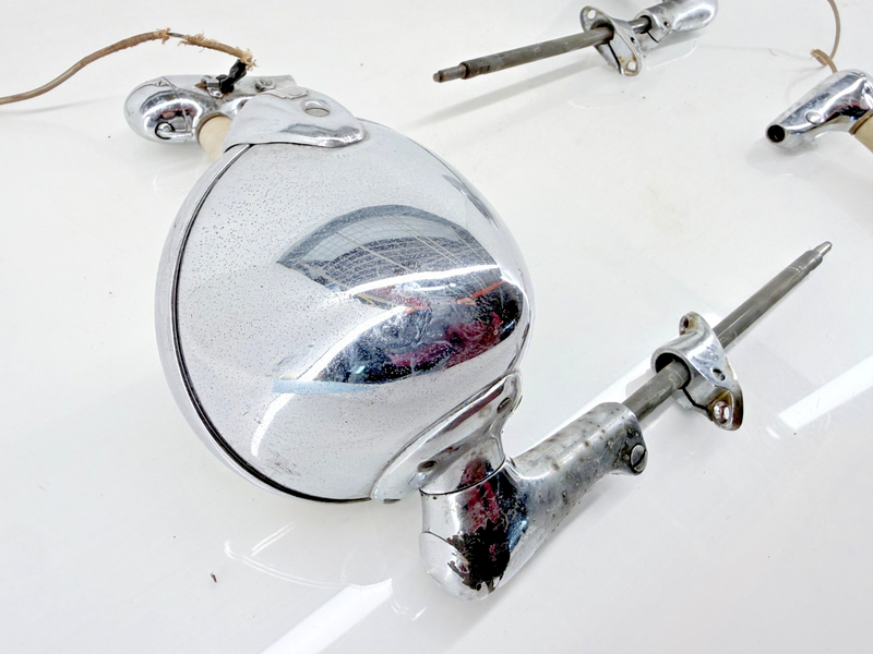 Vintage Unity Model H1 Spotlight Matching Pair Left Right Buick Olds C46-5