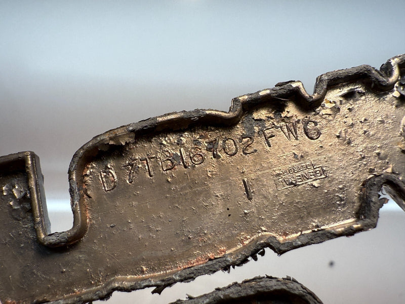 OEM 1977 1978 1979 Ford F250 Custom Emblem D7TB-16702-FWC B32-86