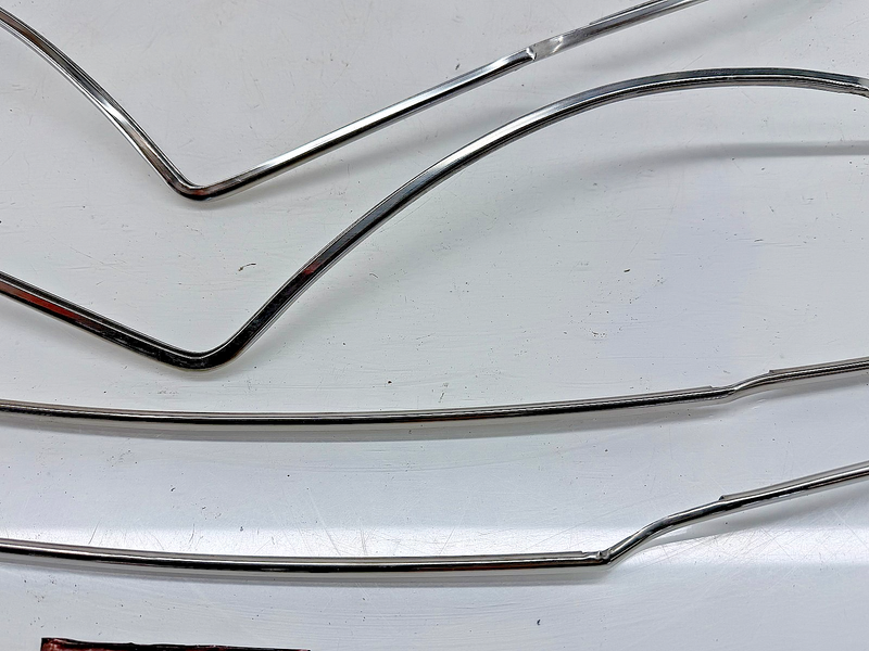 NOS ORIGINAL 1968 FORD FALCON DOOR EDGE GUARDS KIT 4 DOOR C8DZ-5420910-A B41-19