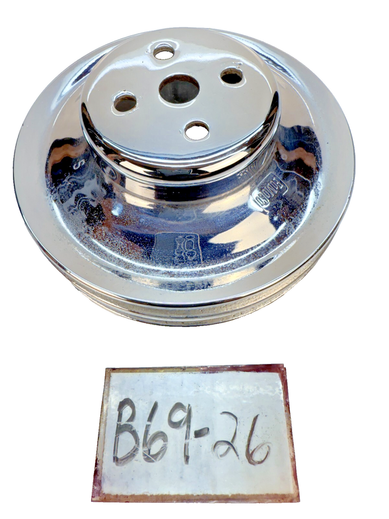 1968 1969 Ford Water Pump Pulley Fairlane Mustang 302 289 351 C70E-8509-D B69-26