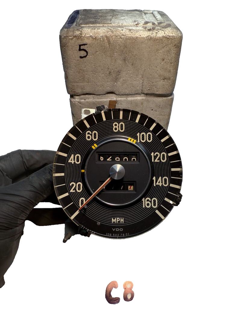 Mercedes Benz VDO W108 / 1972 280SE Instrument Cluster Speedo 1085427901