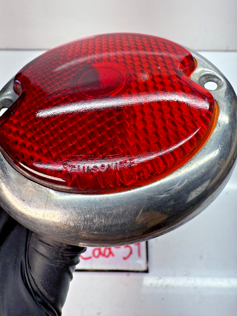 OEM 1933 1934 1935 1936 Ford Car Glass Tail Light Lens Bezel Trim C22-39