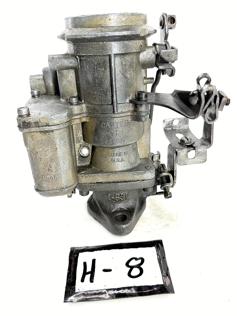 Carter YF Carburetor 6-1657 1-530 Willys CJ5 CJ3B CJ6 Jeep F134 Hurricane H-8
