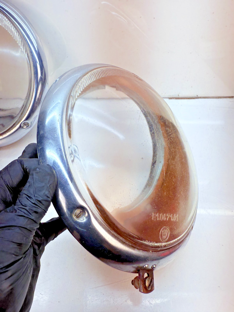 OEM 1946 - 1966 Volkswagen Type1 Bug Headlight Assembly Set PAIR B83-43