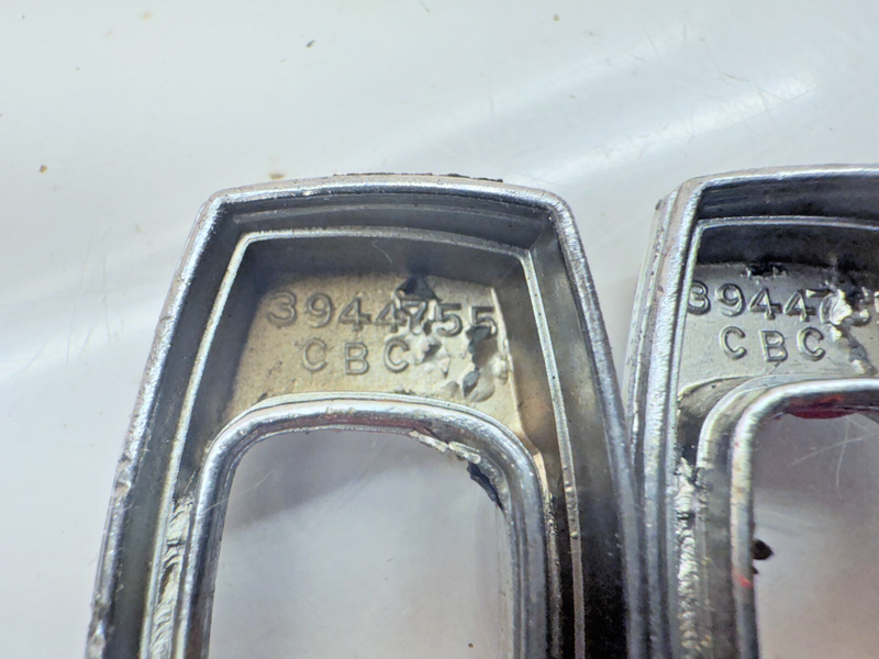 OEM 1969 - 1972 Chevy Pickup CST/10 Fender Emblem Truck Badge Trim B32-316